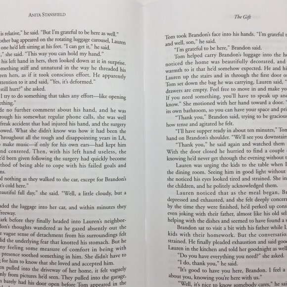 The Gift Anita Stansfield LDS Novella Christmas Jesus Drug Addiction Recovery - Picture 3 of 7